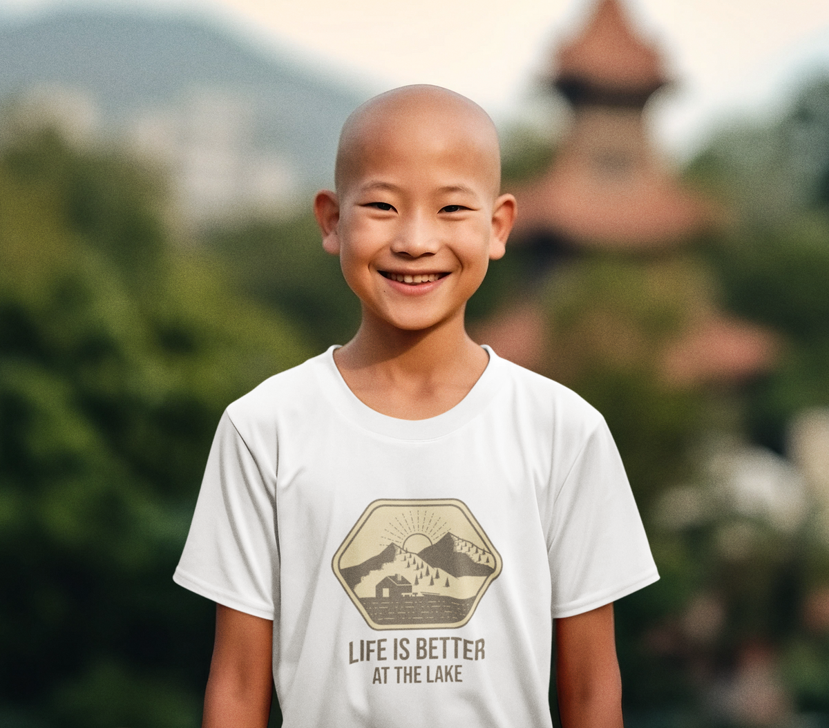 Nome do produto: Camiseta Infantil (2-8) Life is Better