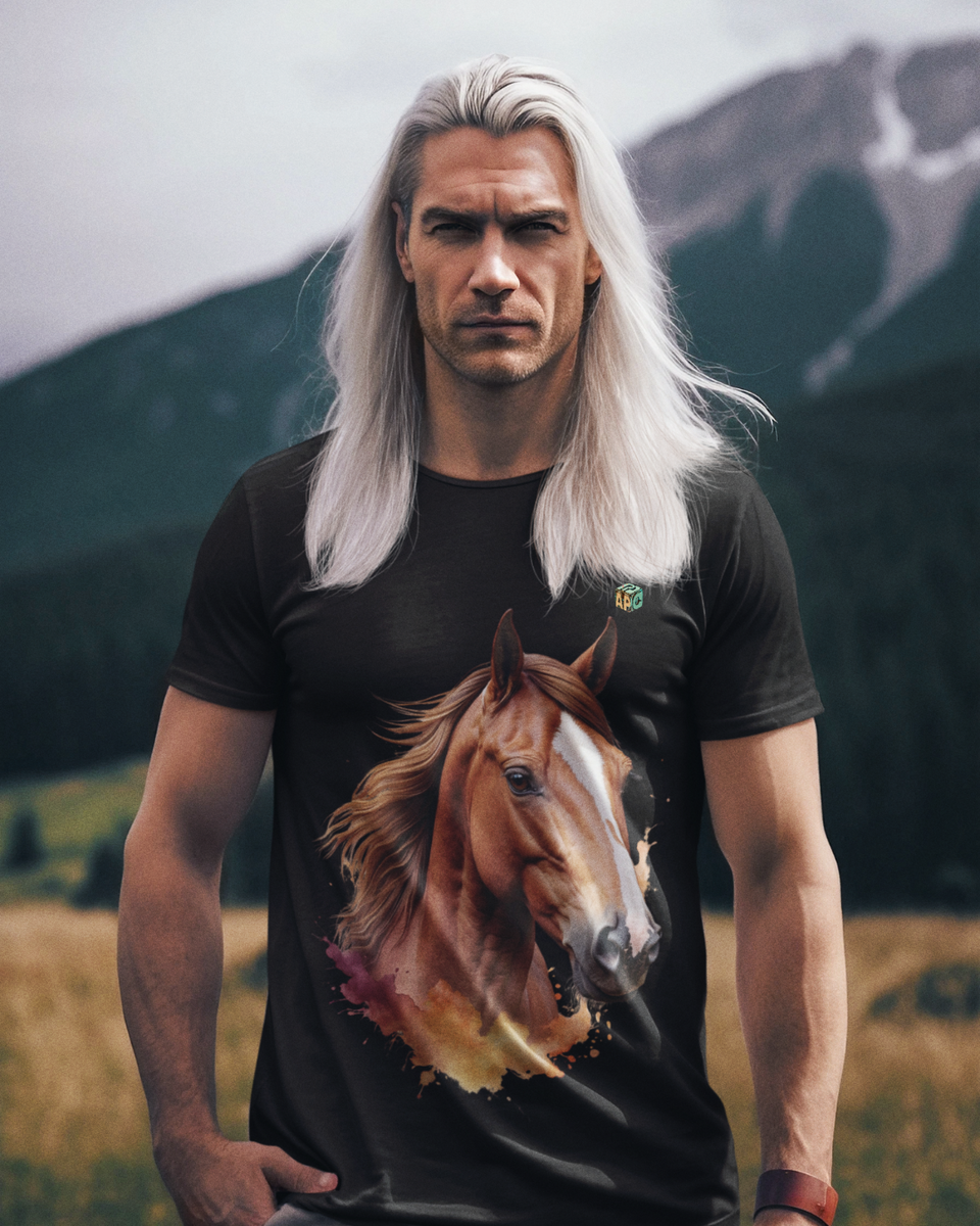 Nome do produto: Camiseta Horse Coleção Animais 2024