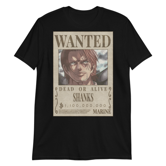 Camiseta Shanks - Wanted