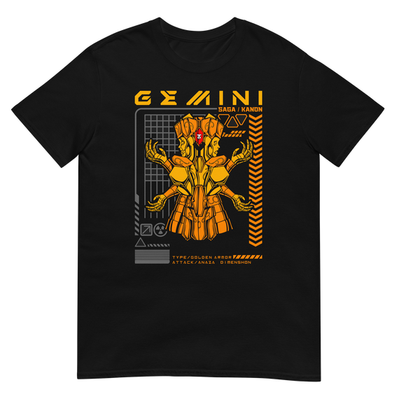 Camiseta Os Cavaleiros do Zodíaco - Gemini