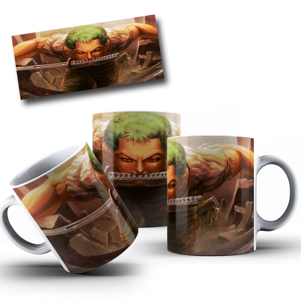 Nome do produto: Caneca Zoro