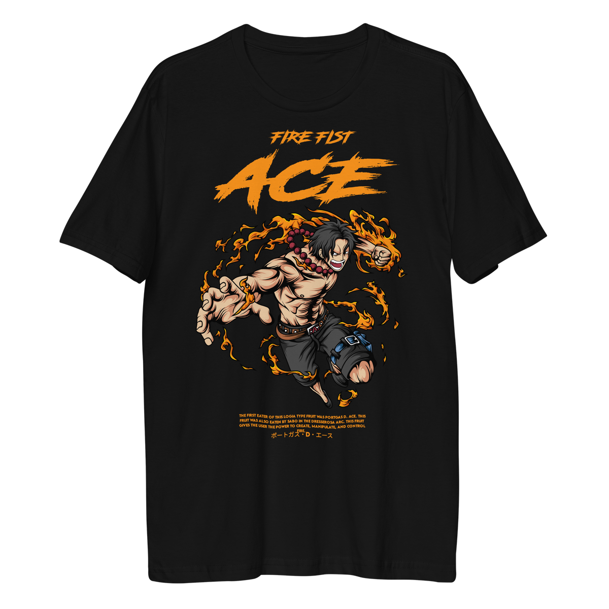 Nome do produto: Camiseta Fire Fist Ace