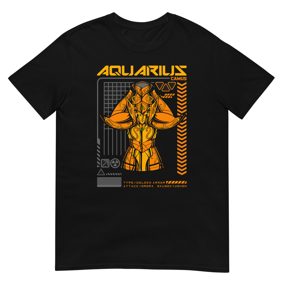 Nome do produto: Camiseta Os Cavaleiros do Zodíaco - Aquarius