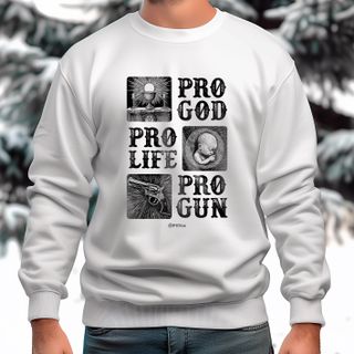 Pro God, life, gun