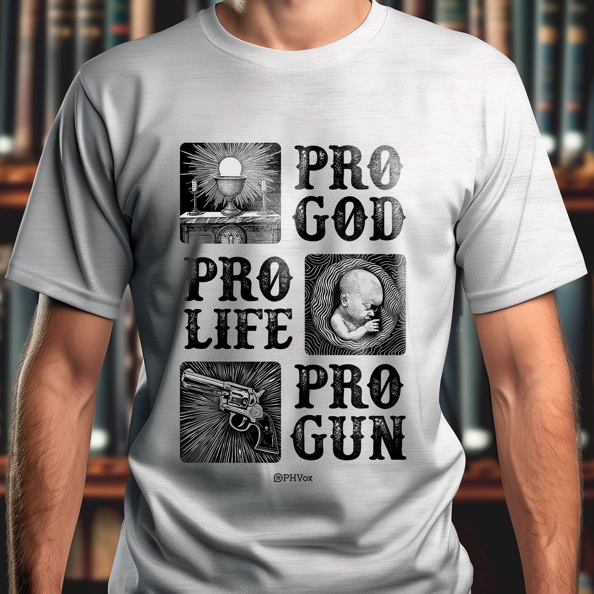 Nome do produto: Pro God, Life, Gun