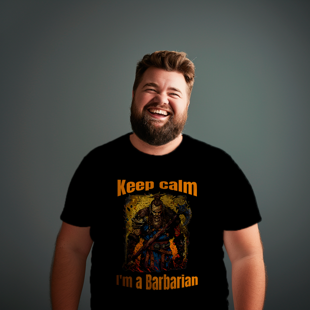 Nome do produto: Keep Calm - Barbarian