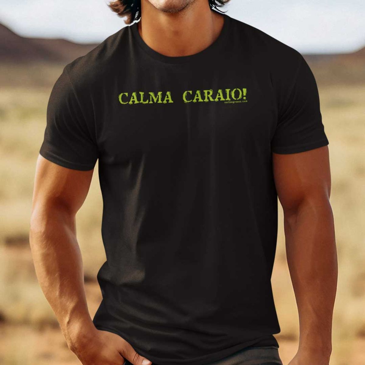 Nome do produto: Camisa Calma caraio