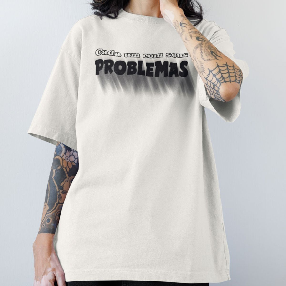 Nome do produto: Oversized Cada um com seus problemas