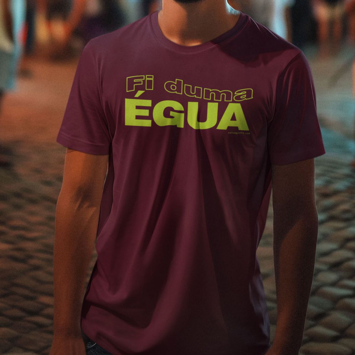 Nome do produto: Camisa Fi duma égua