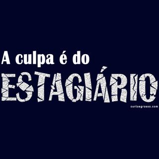 Nome do produtoCamisa A Culpa é do estagiário