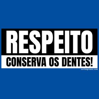 Nome do produtoCamisa Respeito conserva os dentes