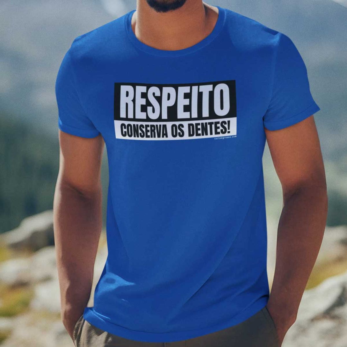 Nome do produto: Camisa Respeito conserva os dentes