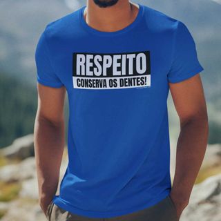 Nome do produtoCamisa Respeito conserva os dentes