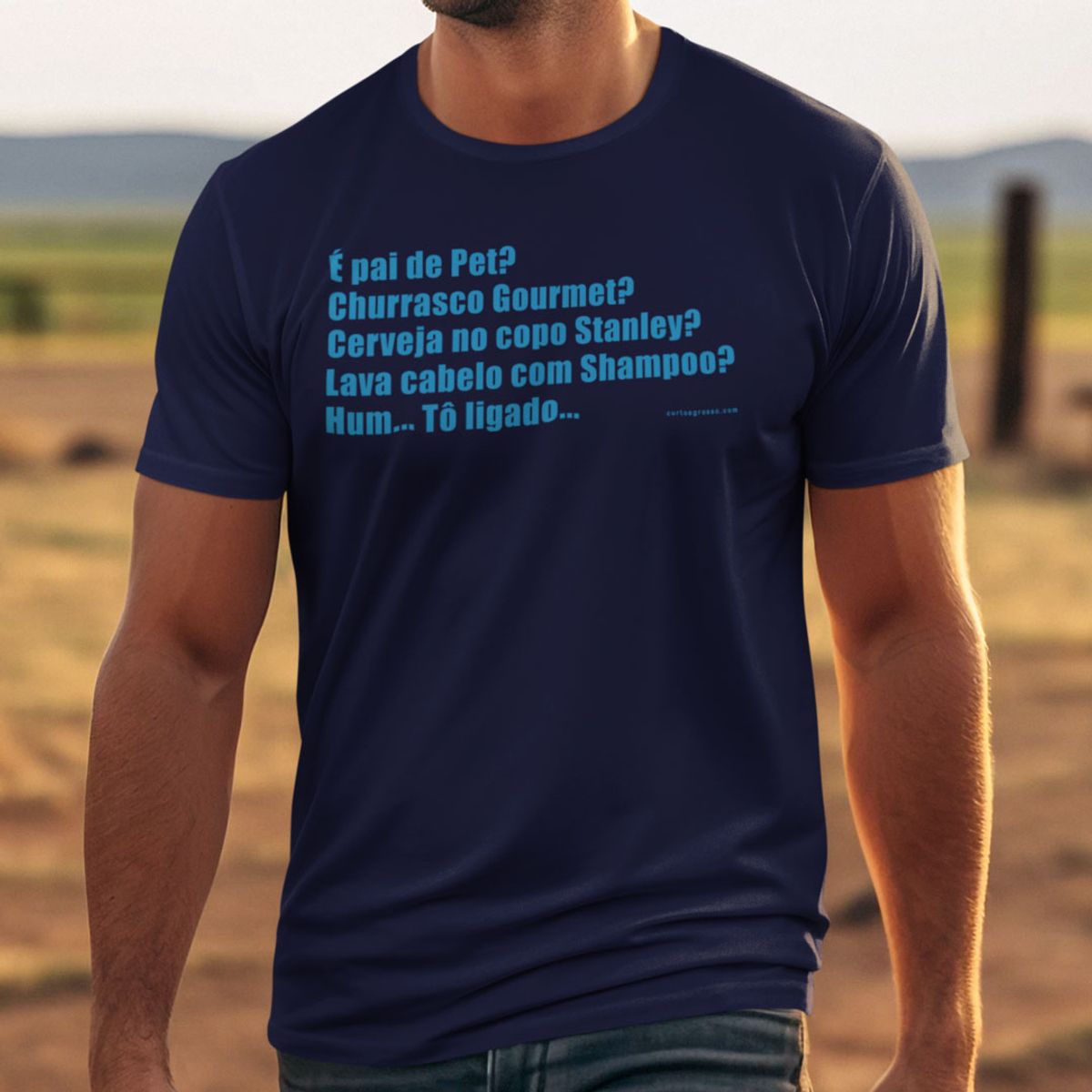 Nome do produto: Camisa Pai de pet