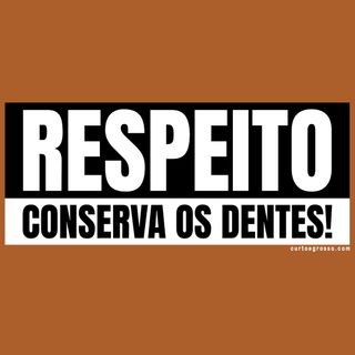 Nome do produtoMoletom Respeito conserva os dentes