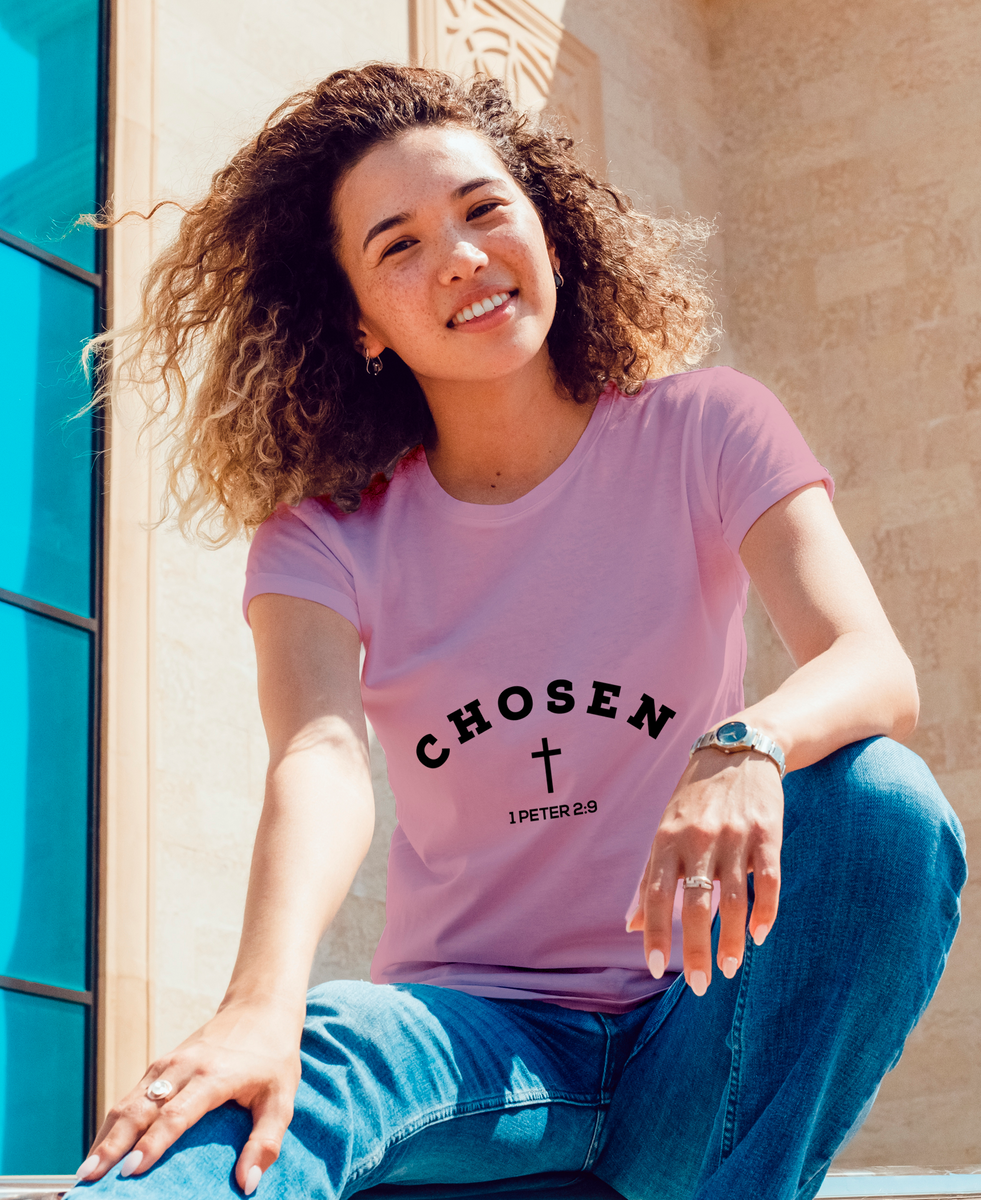 Nome do produto: T-Shirt Baby Long Classic Feminina - CHOSEN 