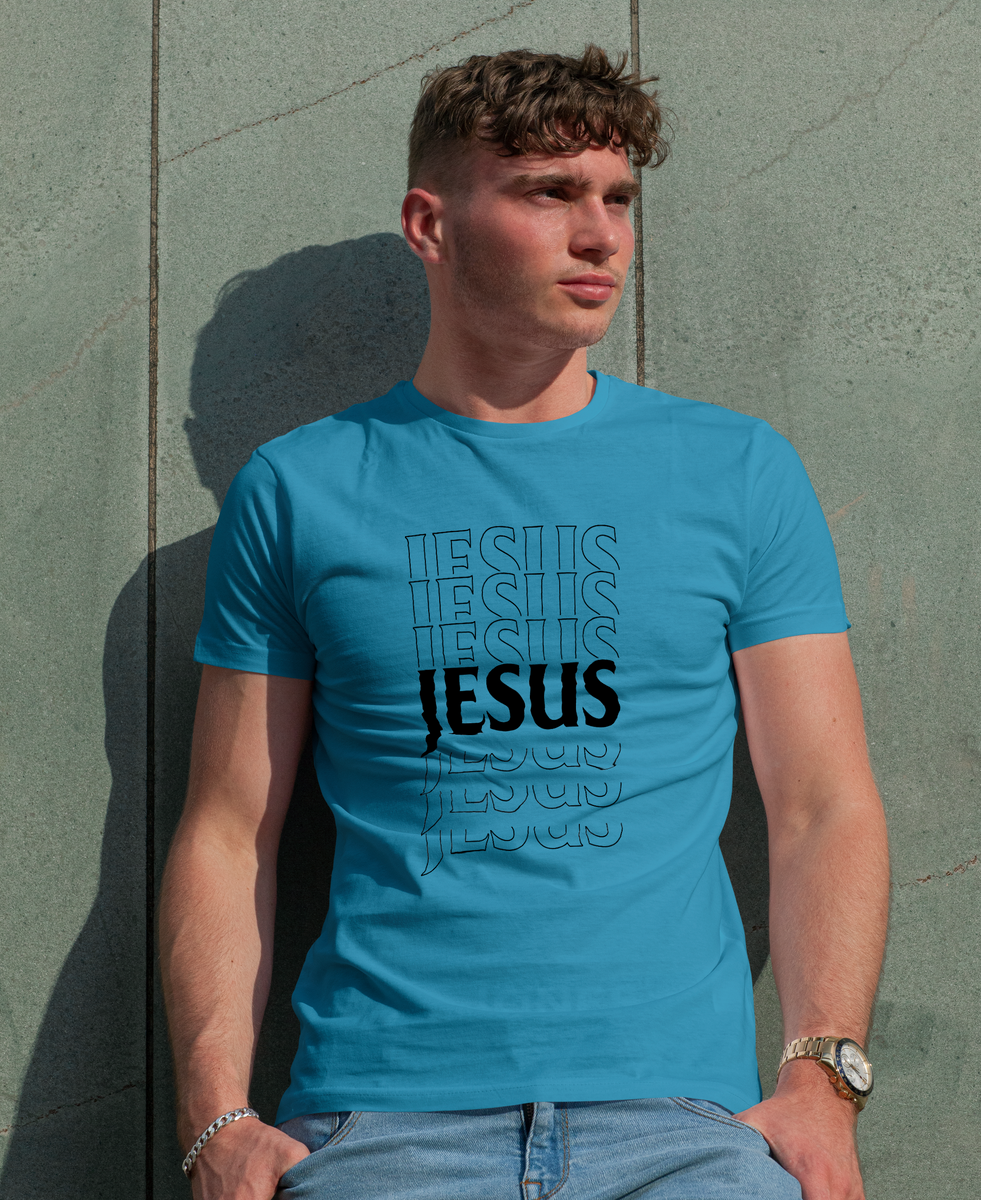 Nome do produto: T-Shirt Classic Masculina - JESUS 