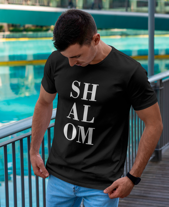 T-Shirt Classic Masculina - SHALOM 