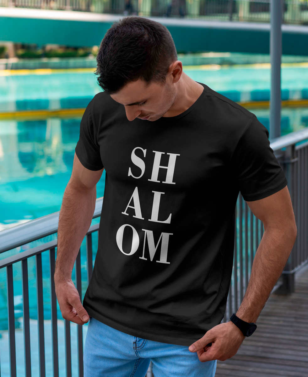 Nome do produto: T-Shirt Classic Masculina - SHALOM 