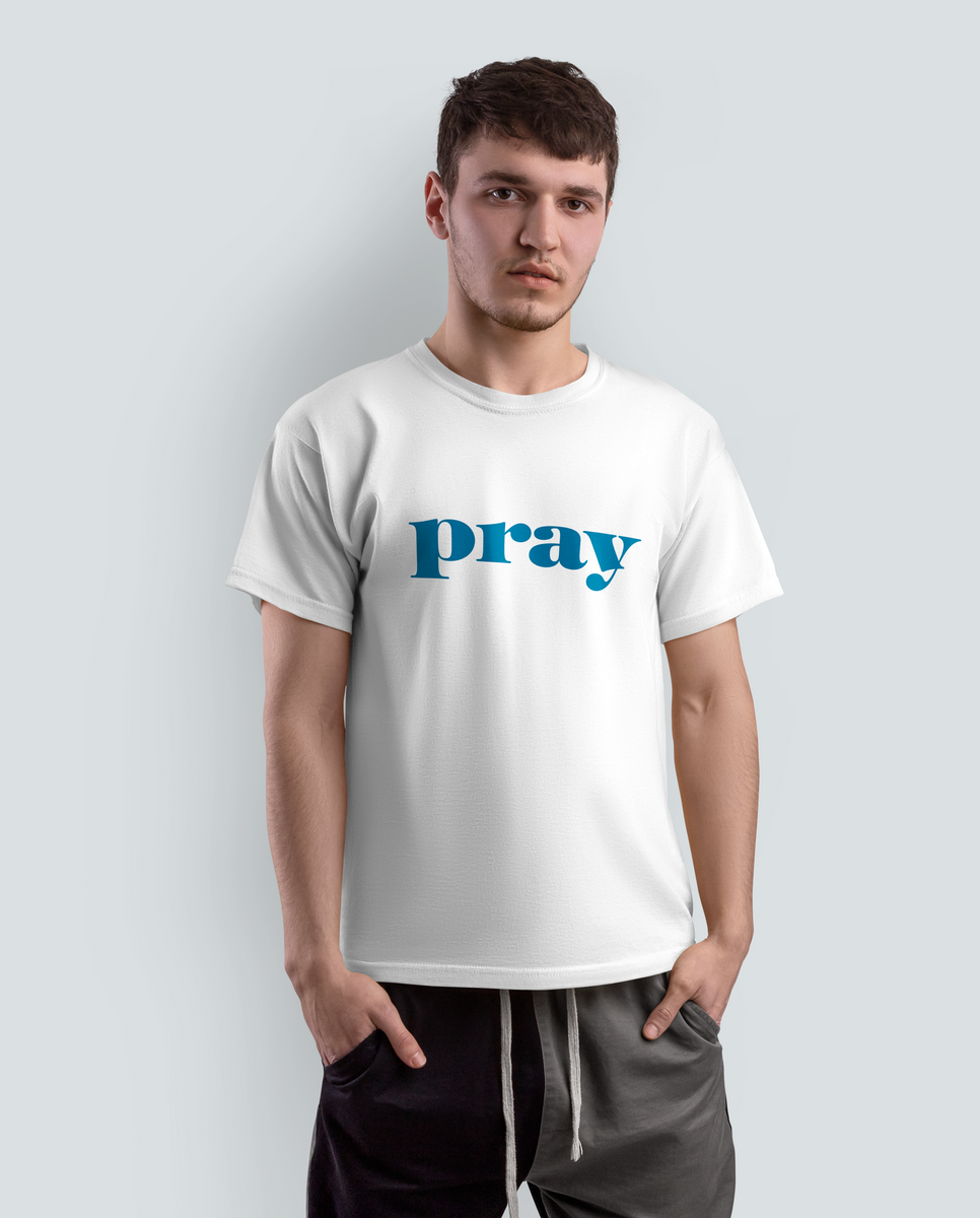 Nome do produto: T-Shirt Classic Masculina - PRAY 