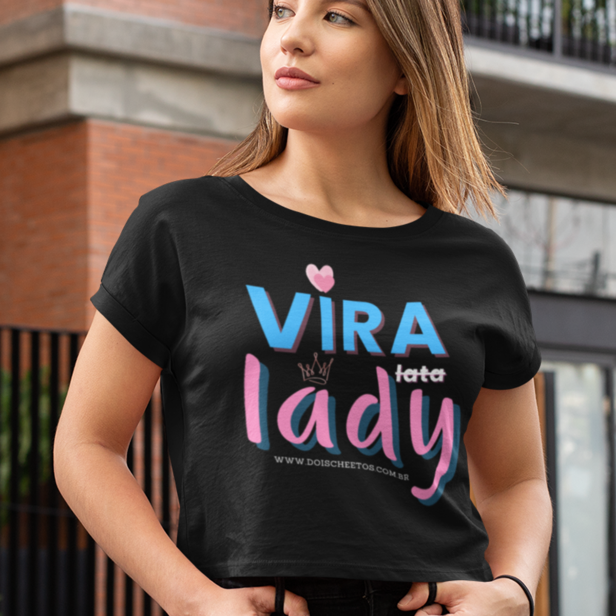 Nome do produto: Vira-Lady [Cropped] 