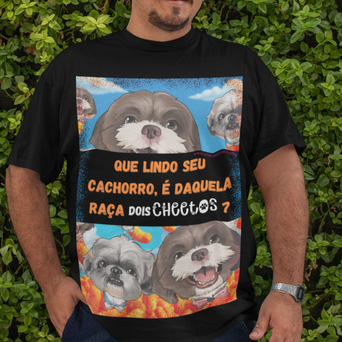 Nome do produto: Que lindo seu cachorro...[Plus size]