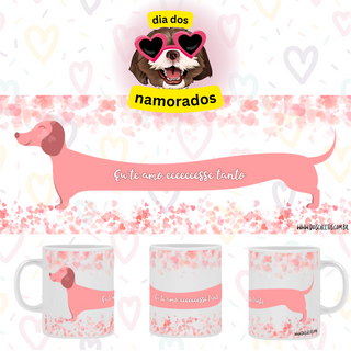 Nome do produtoCaneca Eu te amo esse tanto - Dia dos namorados