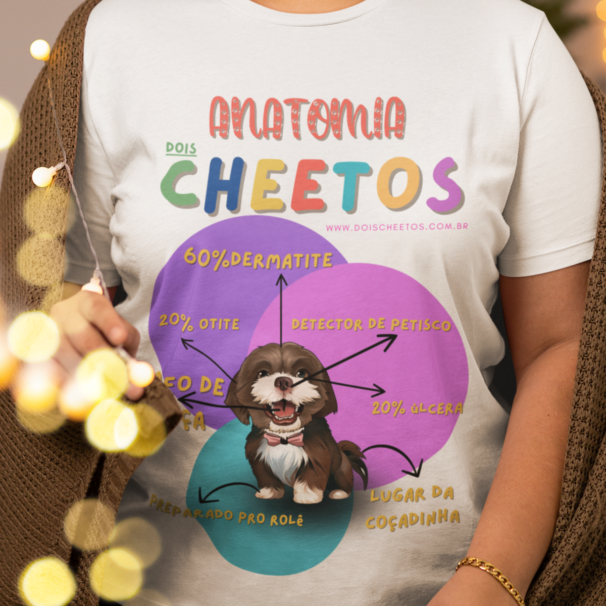 Nome do produto: Anatomia DoisCheetos [Plus Size]