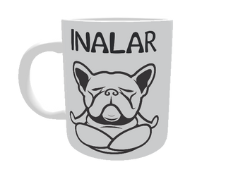 Nome do produtoCaneca Cachorro Yoga Inalar e Exalar