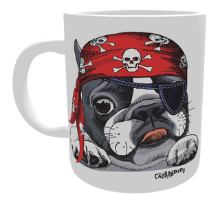 Nome do produtoCaneca Bulldog Francês Pirata