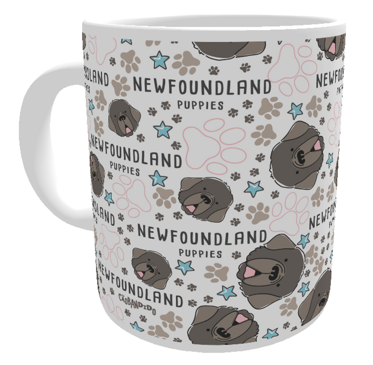 Nome do produto: Caneca Terra Nova Puppies