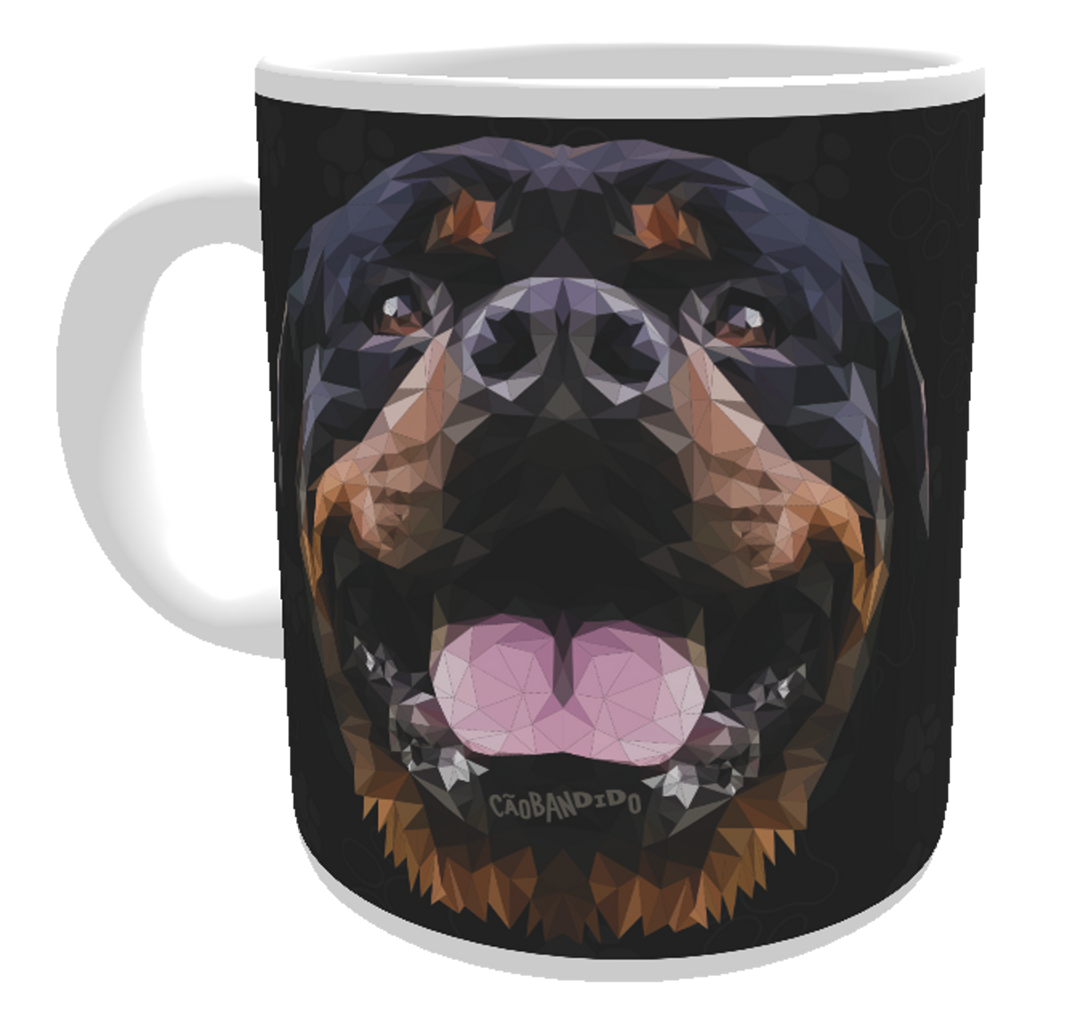 Nome do produto: Caneca Rottweiler