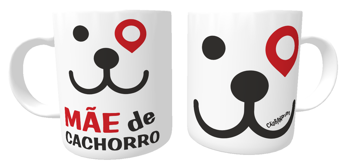 Nome do produto: Caneca Mãe de Cachorro