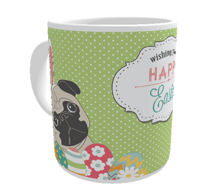 Nome do produtoCaneca Cachorro Wishing You a Happy Easter