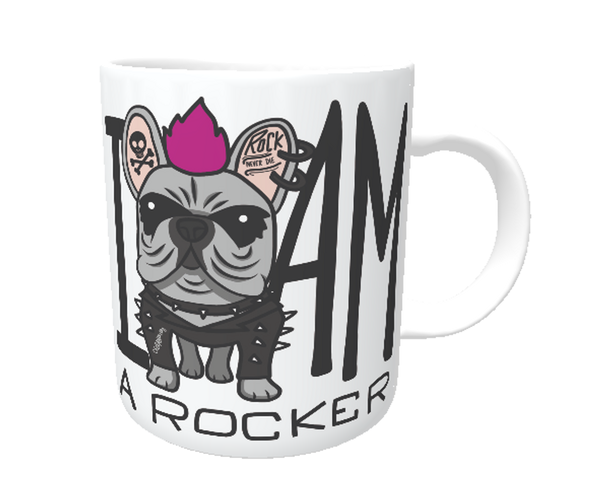 Nome do produto: Caneca I Am a Rocker