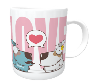 Nome do produtoCaneca Cachorro Casal Love