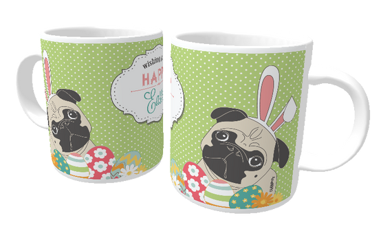 Caneca Cachorro Wishing You a Happy Easter