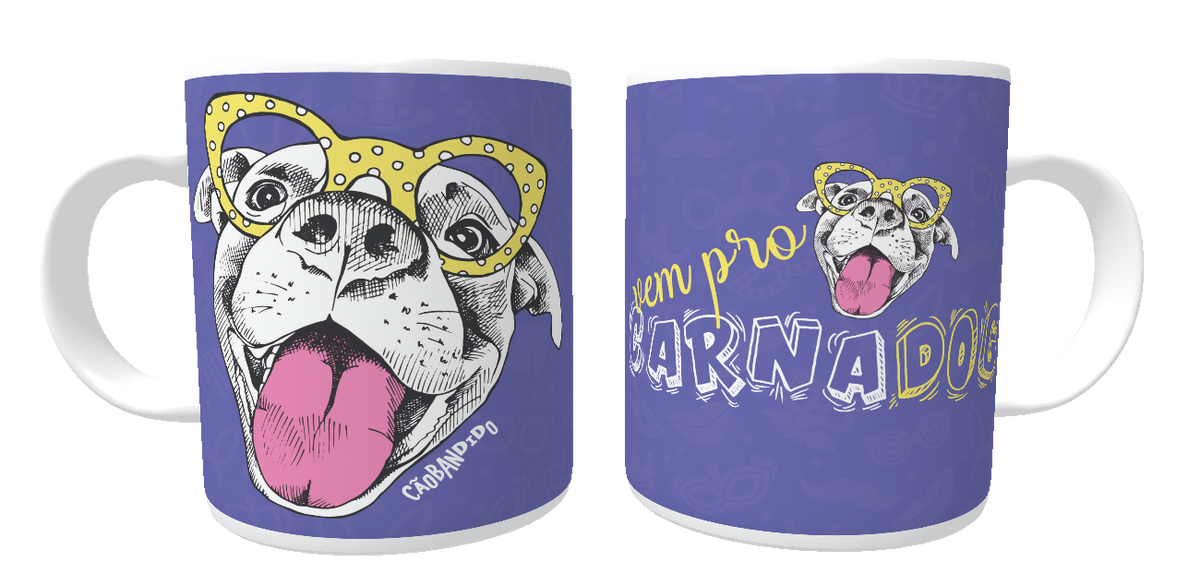 Nome do produto: Caneca Carnadog