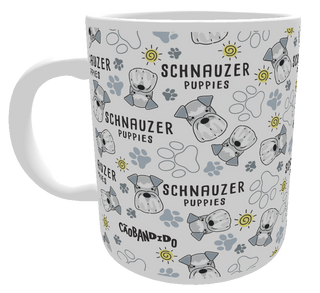 Nome do produtoCaneca Schnauzer Puppies