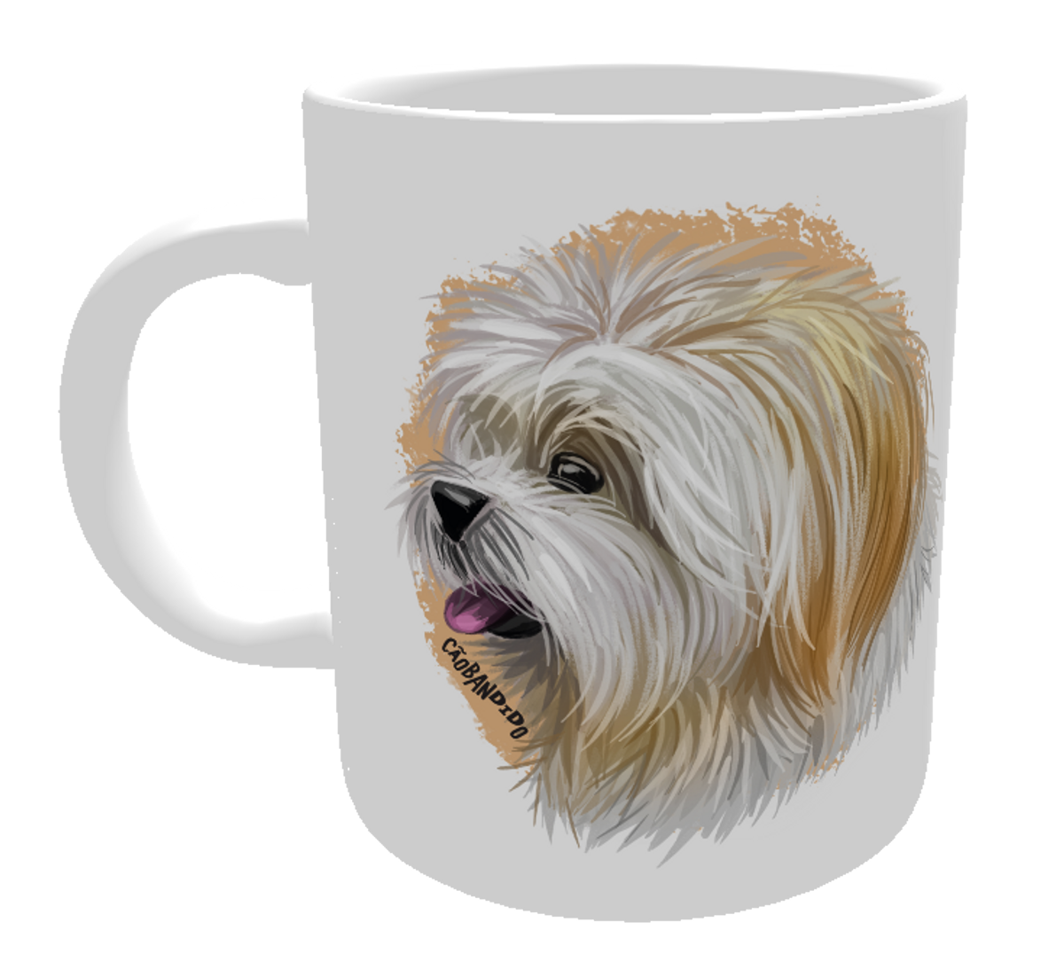 Nome do produto: Caneca Lhasa Apso