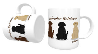 Caneca Labrador Todas as Cores