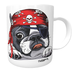 Nome do produtoCaneca Bulldog Francês Pirata