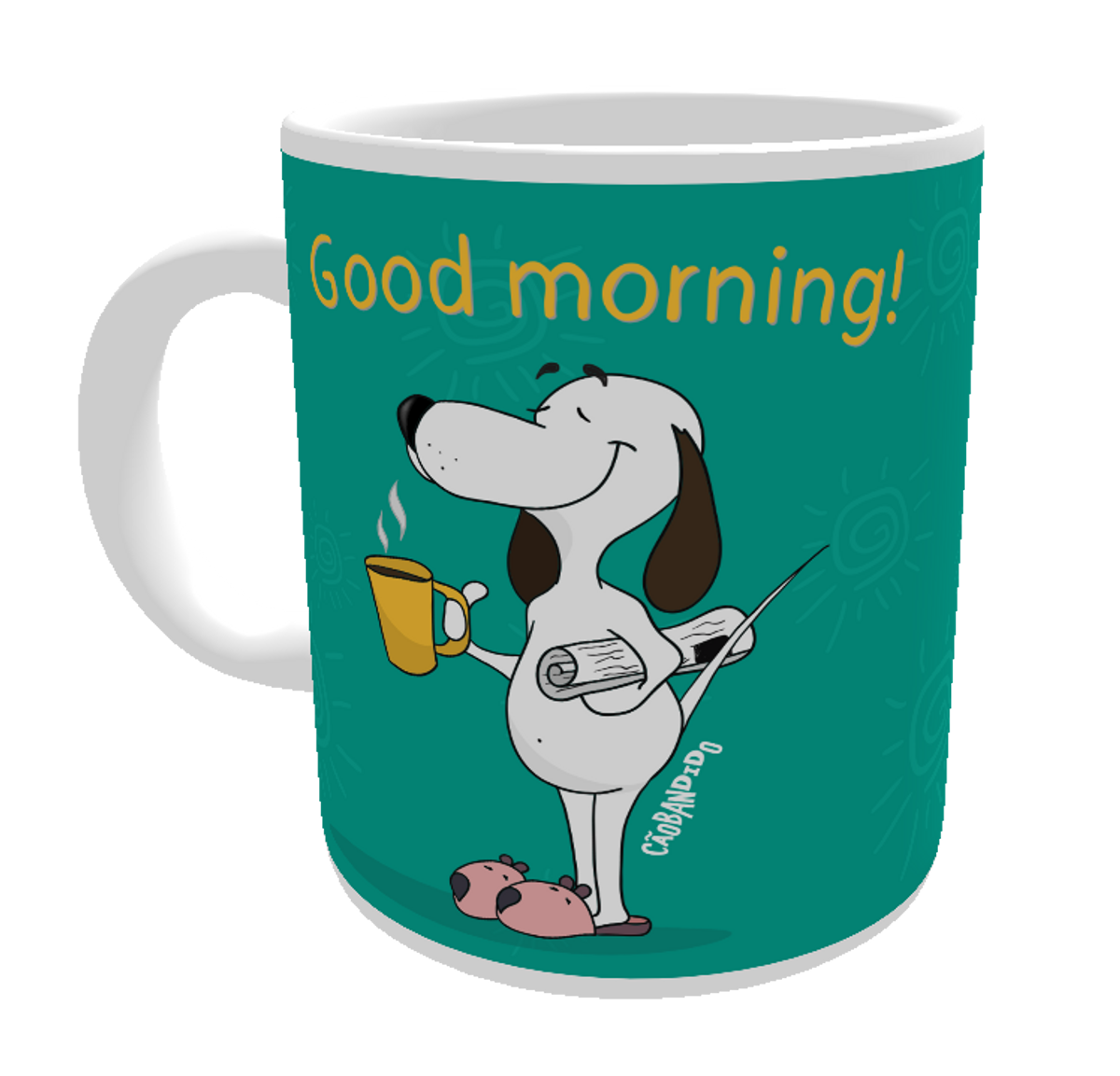 Nome do produto: Caneca Cachorro Good Morning