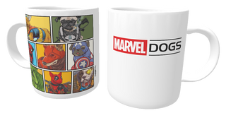 Nome do produtoCaneca Marvel Dogs Super Heróis