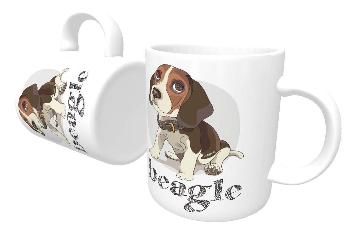 Nome do produto: Caneca Beagle