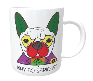 Nome do produtoCaneca Cachorro Coringa - Why So Serious?