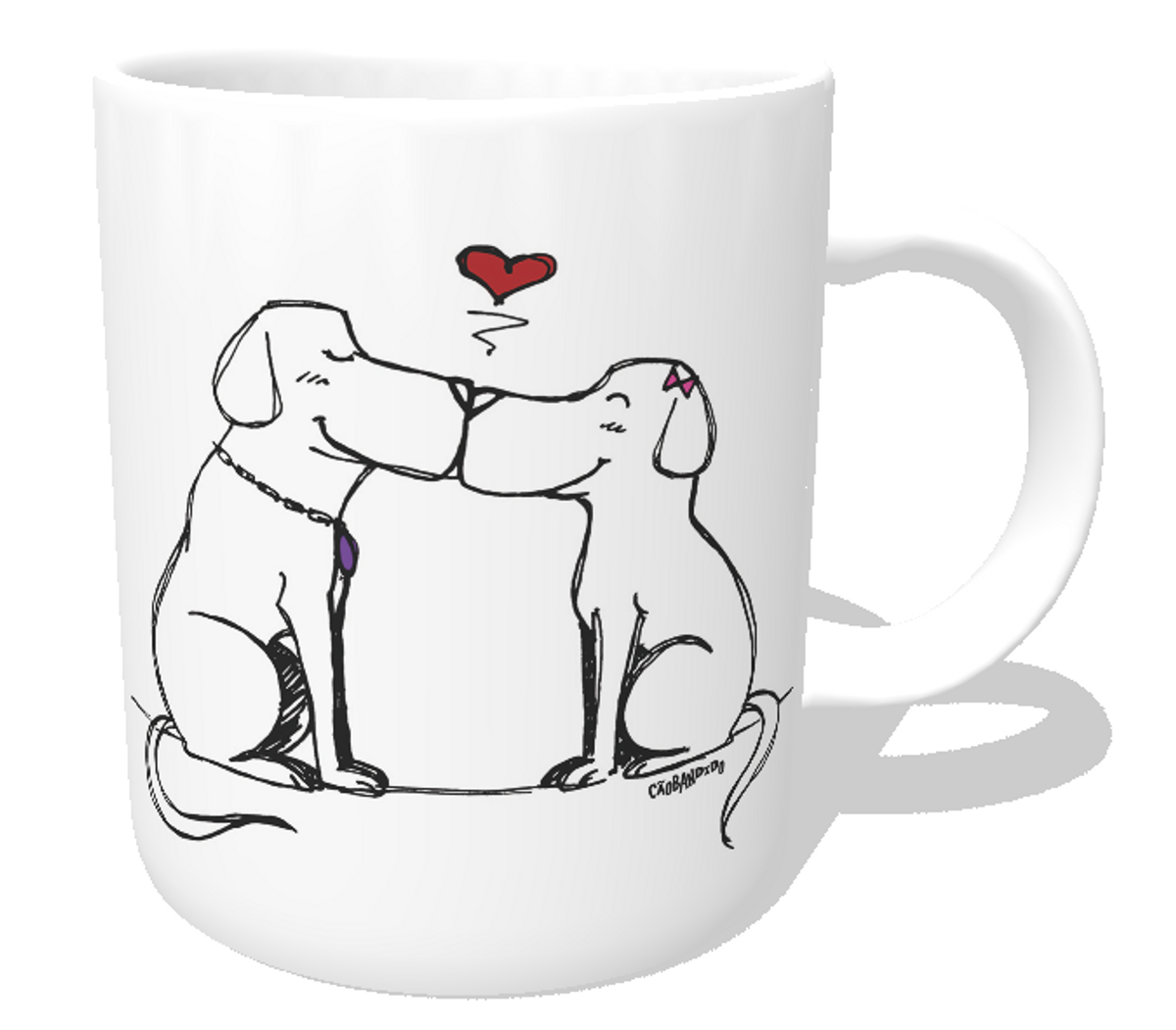 Nome do produto: Caneca Cachorro Apaixonado