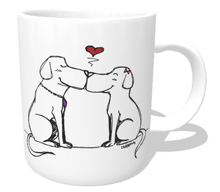 Caneca Cachorro Apaixonado