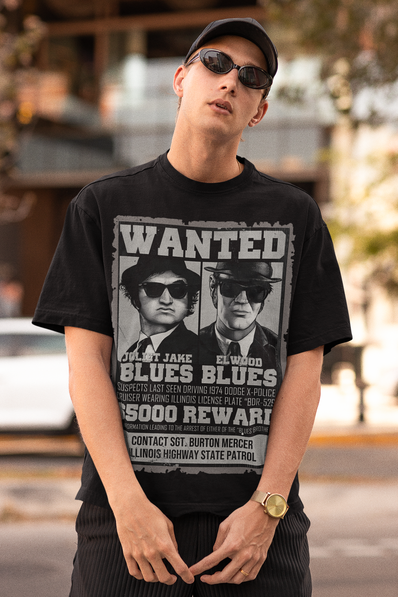 Nome do produto: CAMISETA Irmãos Blues - Wanted