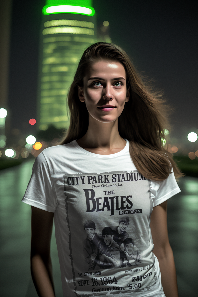 Nome do produto: Camiseta Beatles -  City Park Stadium